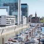 Scenic Rhine property in Cologne featuring historic architecture and riverside location with city views and central accessibi
