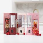 Portable blender for making smoothies and shakes on the go with USB charging capability