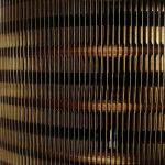 Modern electric patio heater providing warmth and ambiance for outdoor terrace during evening gathering